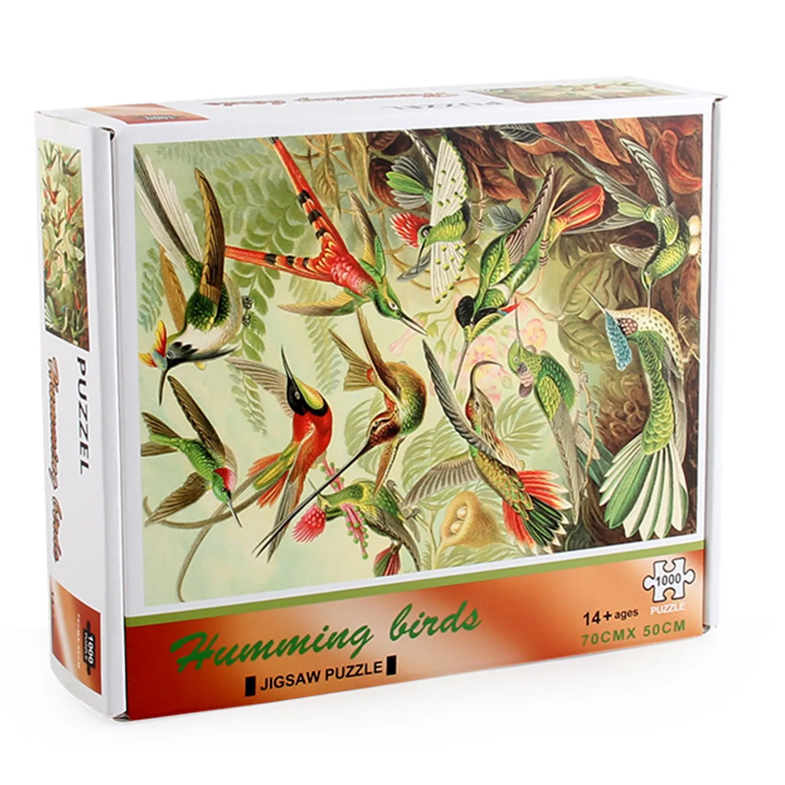 

1000pcs Large Hundred Birds Contending jigsaw puzzles for adults пазл для взѬосл High quality пазл для взѬосл 2021 puzzel